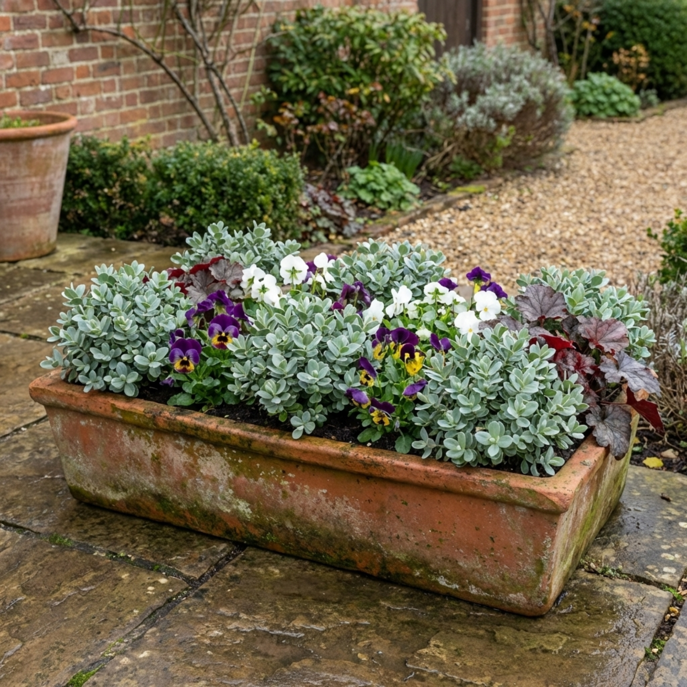 Hebe ‘Sutherlandii’ — Hardy Evergreen Shrub, Bee-Friendly, 1L Pot (Set of 3 or 6)