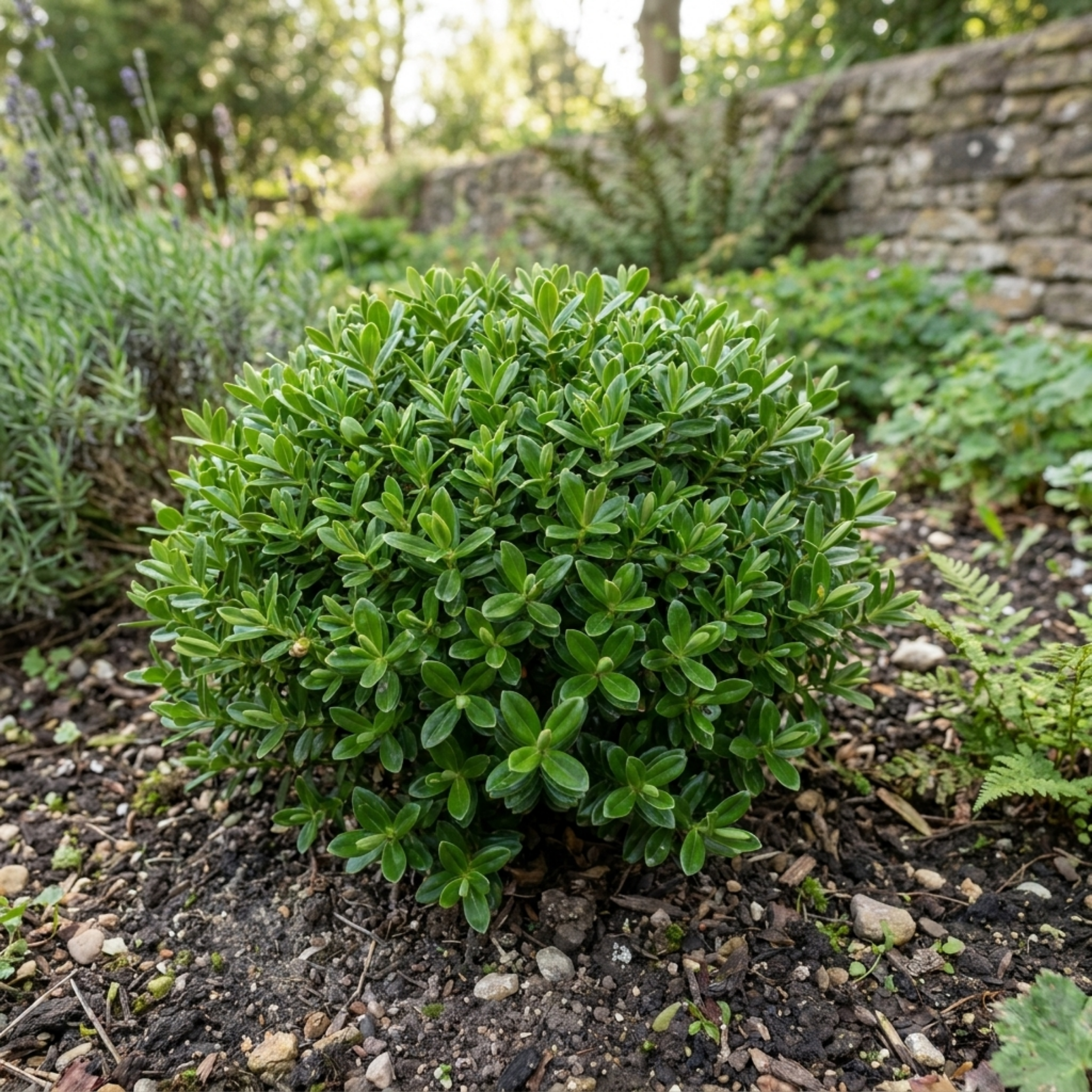 Hebe ‘Emerald Gem’ — Evergreen Shrub, Bee-Friendly, 2L Pot