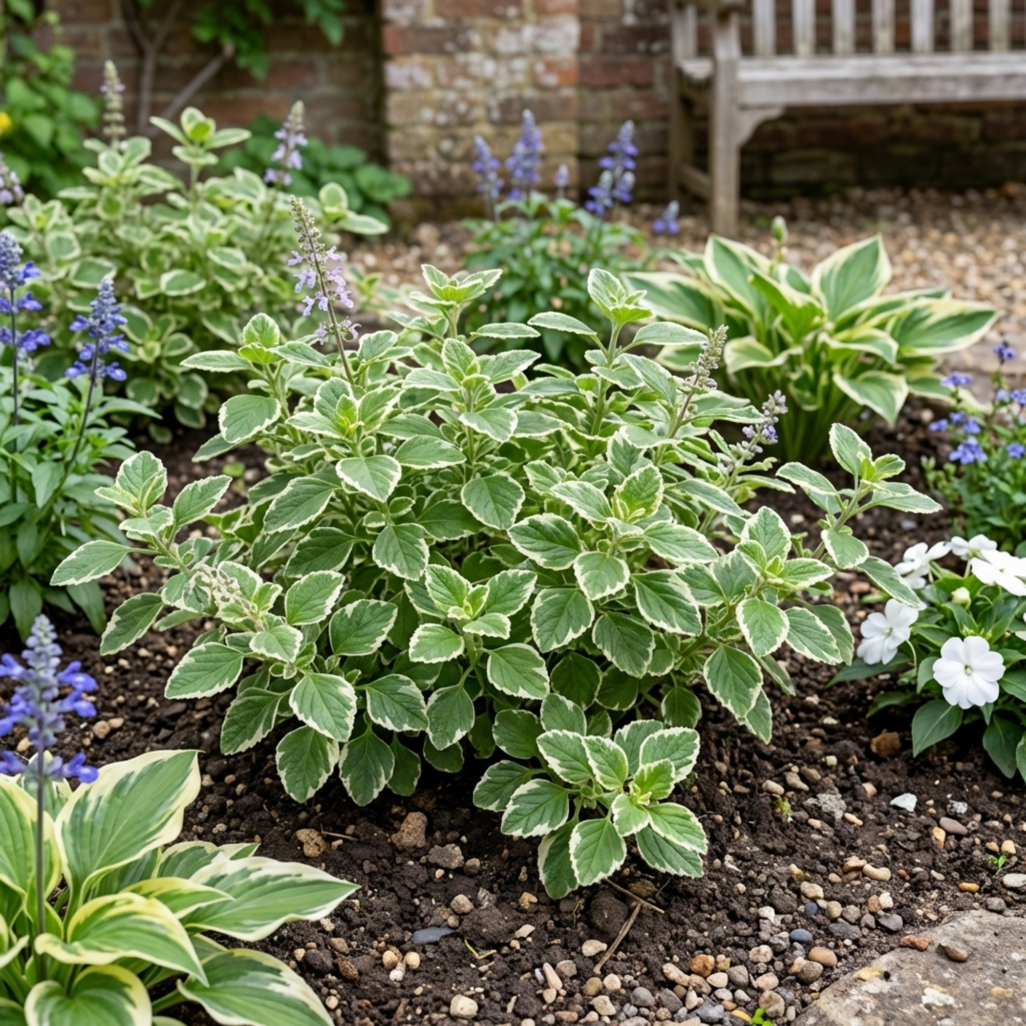 Plectranthus ‘Coleoides’ — Tender Perennial (grown Seasonally Outdoors), 10.5cm Pot (Set of 3 or 6)