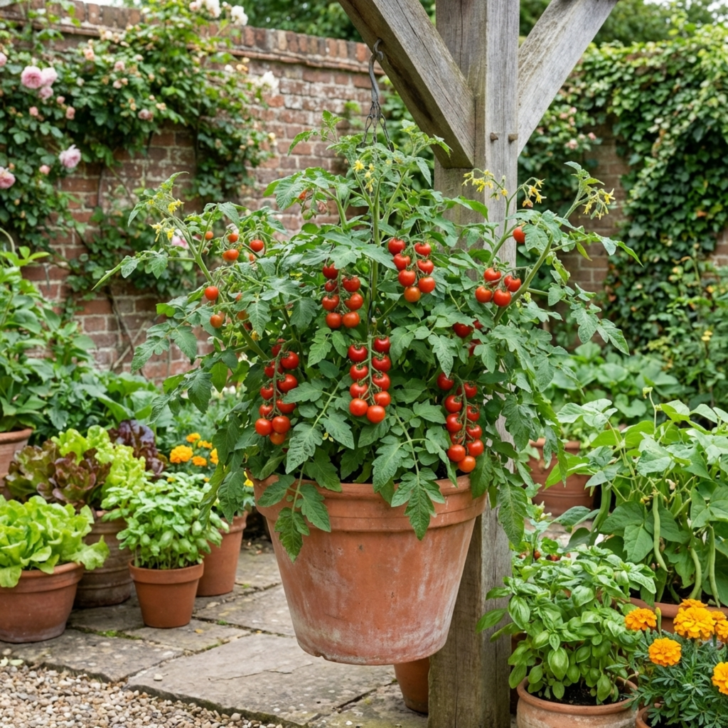 Tomato ‘Sweet Million’ — Fruit Plant / Tender Annual, 10.5cm Pot (Set of 3 or 6)