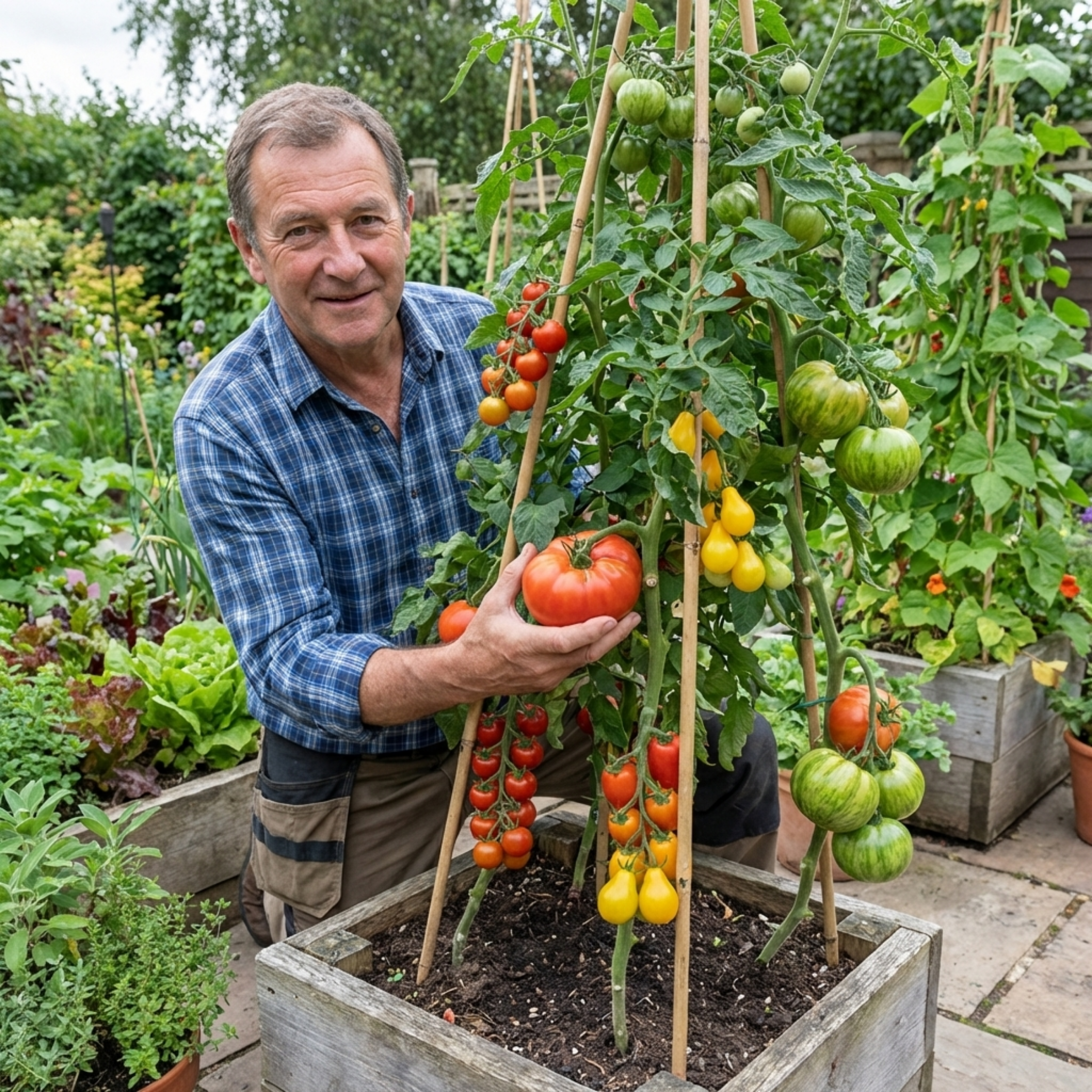 Tomato ‘Tomato’ — Tender Annual, 1L Pot (Set of 3 or 6)
