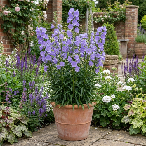 Campanula ‘Persicifolia Caerulea’ — Herbaceous Perennial, Bee-Friendly, 1L Pot