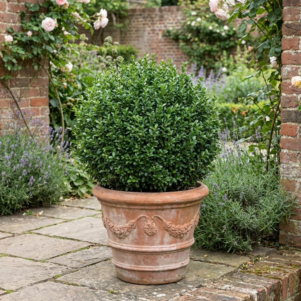 Euonymus ‘Microphyllus’ — Evergreen Shrub, 26cm Pot