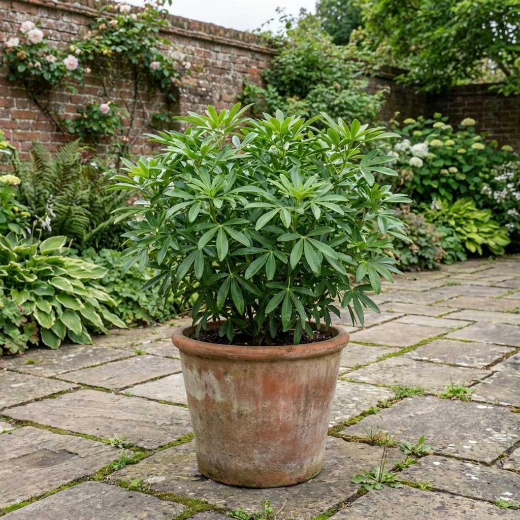 Choisya ‘Greenfingers’ — Evergreen Shrub, Bee-Friendly, 19cm Pot