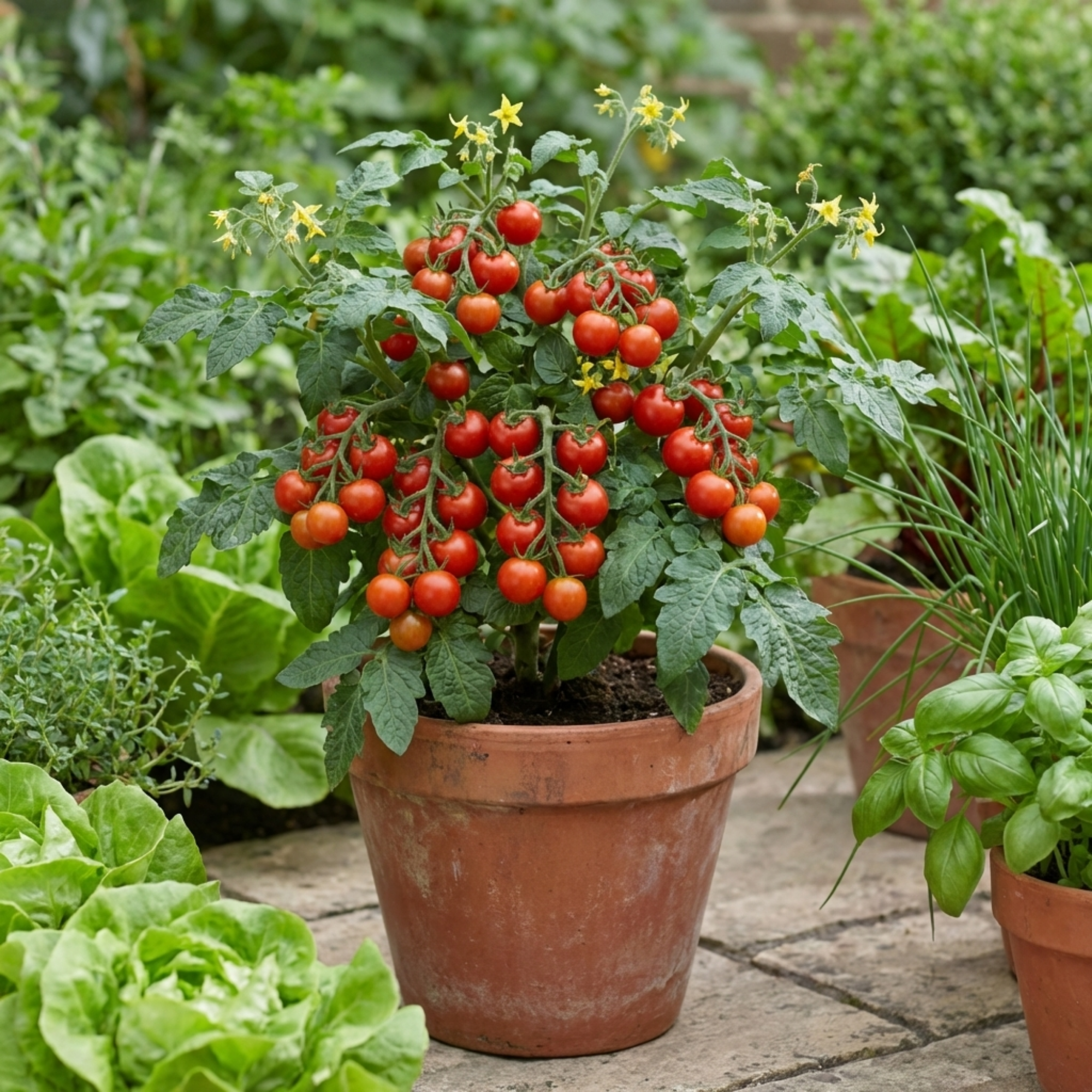 Tomato ‘Losetto’ — Fruit Plant / Tender Annual, 10.5cm Pot (Set of 3 or 6)