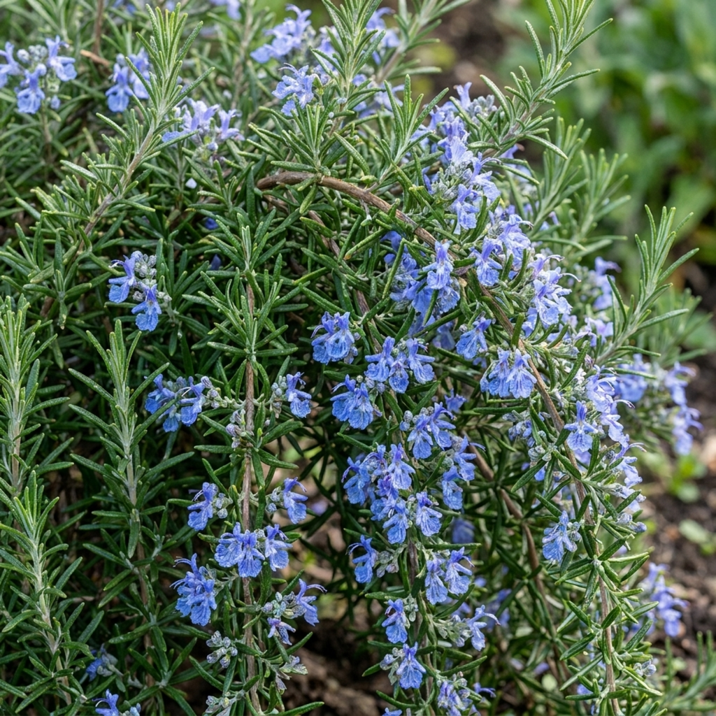 Salvia ‘Blue Rain’ — Hardy Evergreen Shrub / Herb, Bee-Friendly, 1L Pot (Set of 3 or 6)