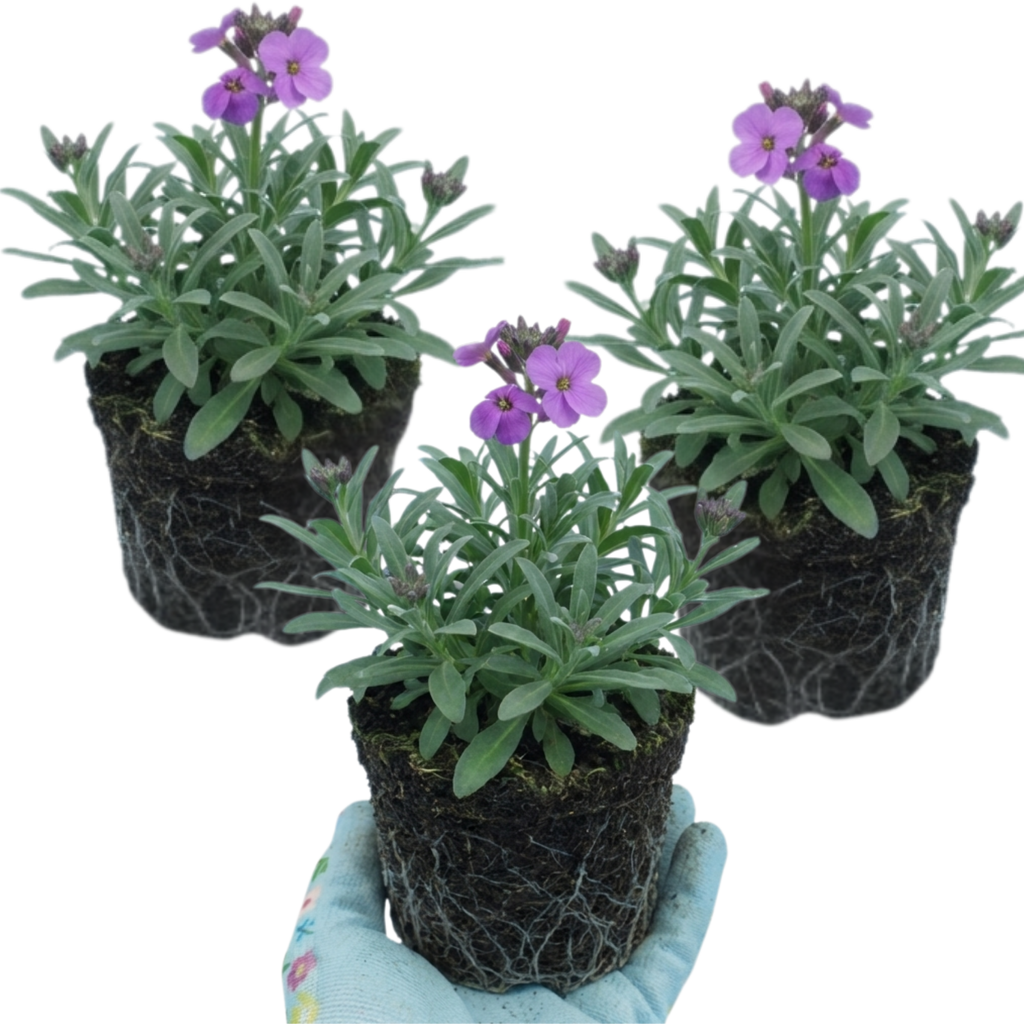 Erysimum ‘Bowles Mauve’ — Evergreen Perennial Sub-shrub, Bee-Friendly, 1L Pot (Set of 3 or 6)