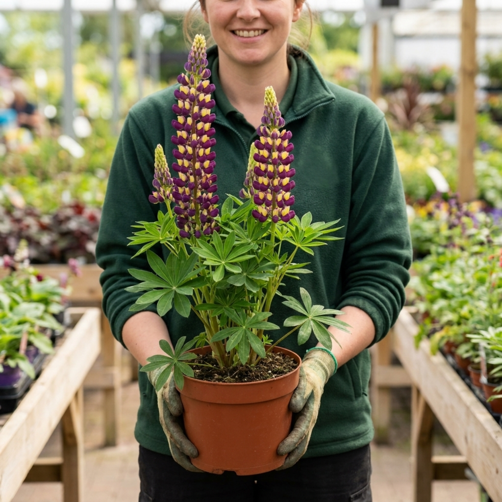 Lupin ‘Manhattan Lights’ — Herbaceous Perennial, Bee-Friendly, 3L Pot