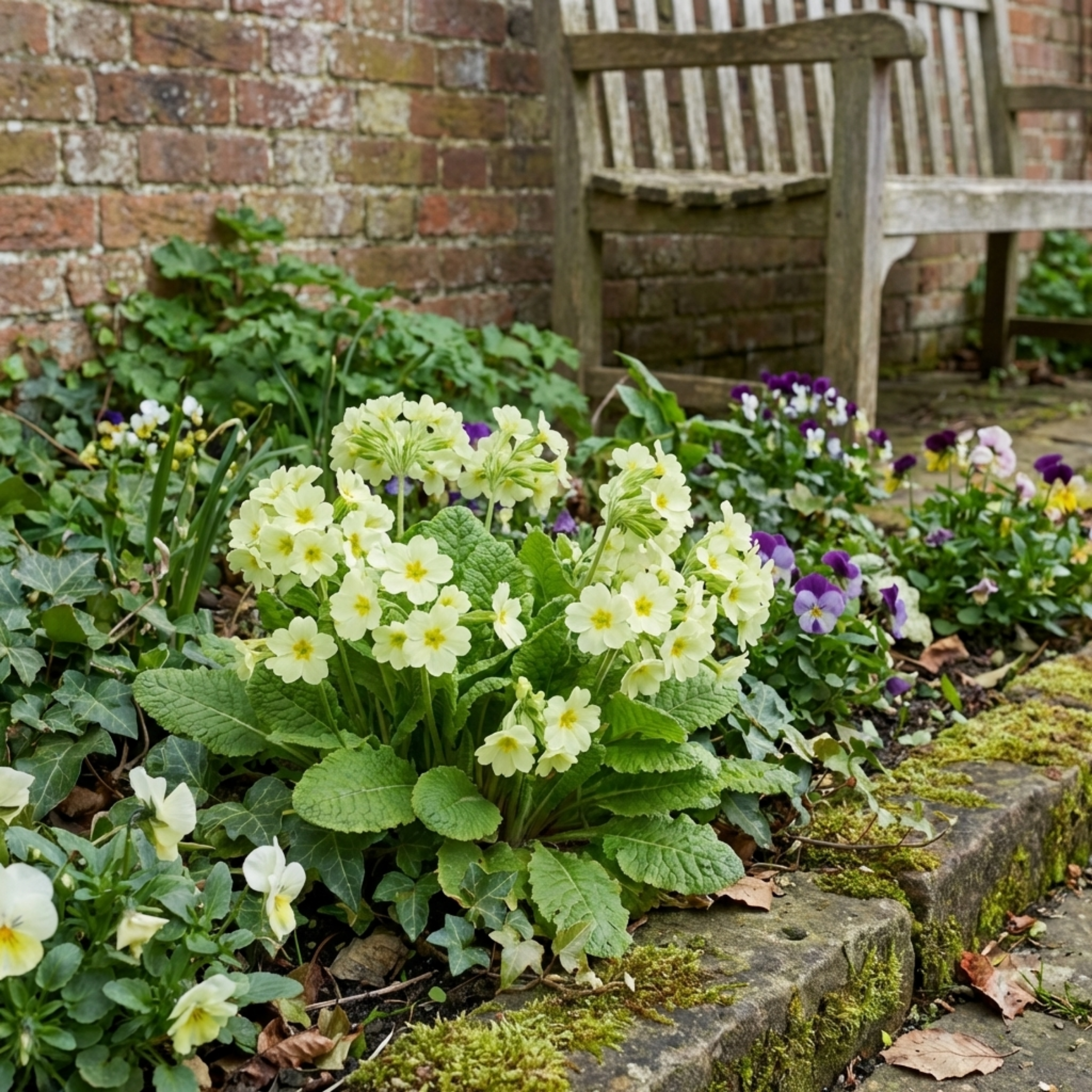 Primula ‘Little Queen Lime’ — Hardy Herbaceous Perennial, Bee-Friendly, 1L Pot (Set of 3 or 6)