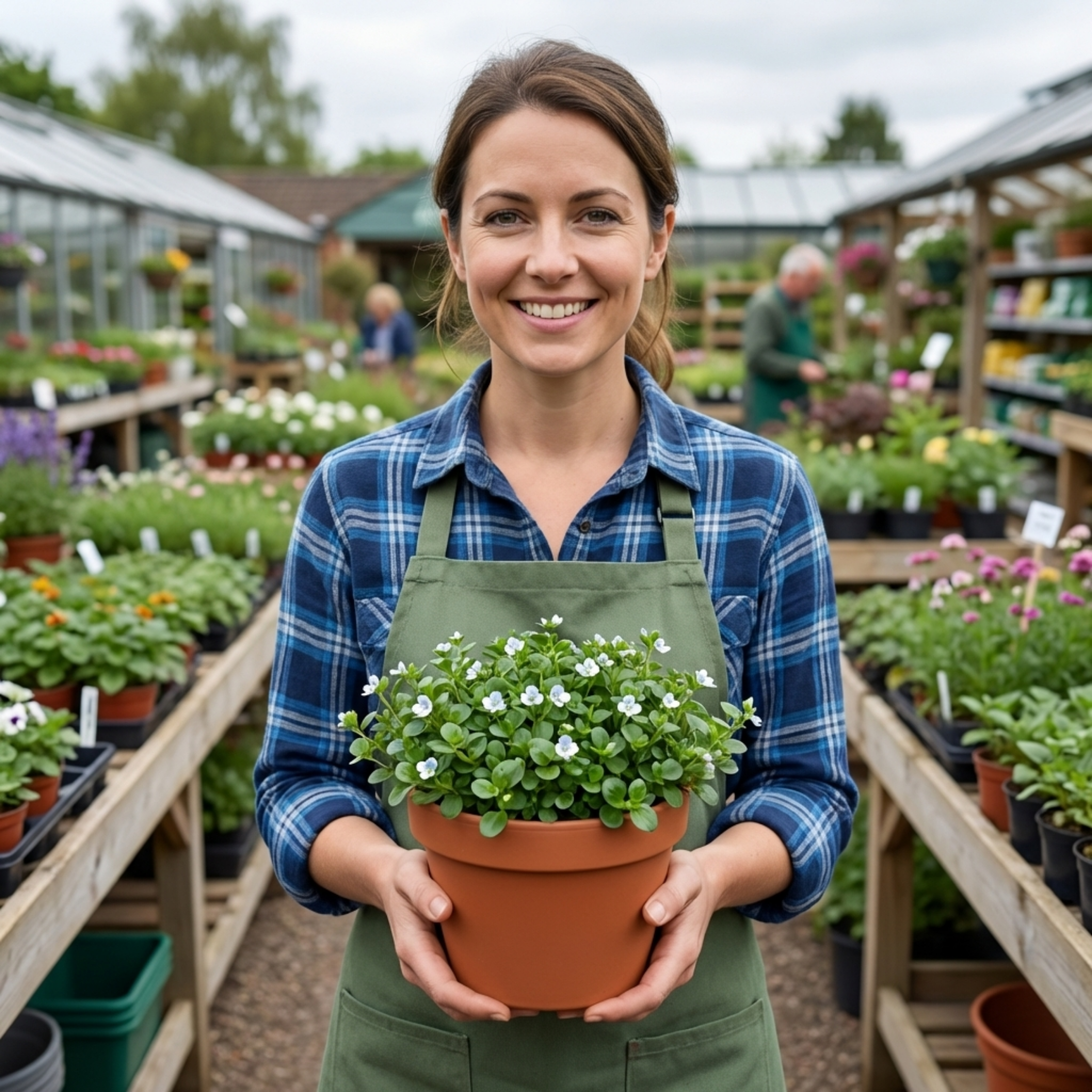 Veronica ‘Repens Creeping Speedwell’ — Hardy Perennial, Bee-Friendly, 1L Pot (Set of 3 or 6)