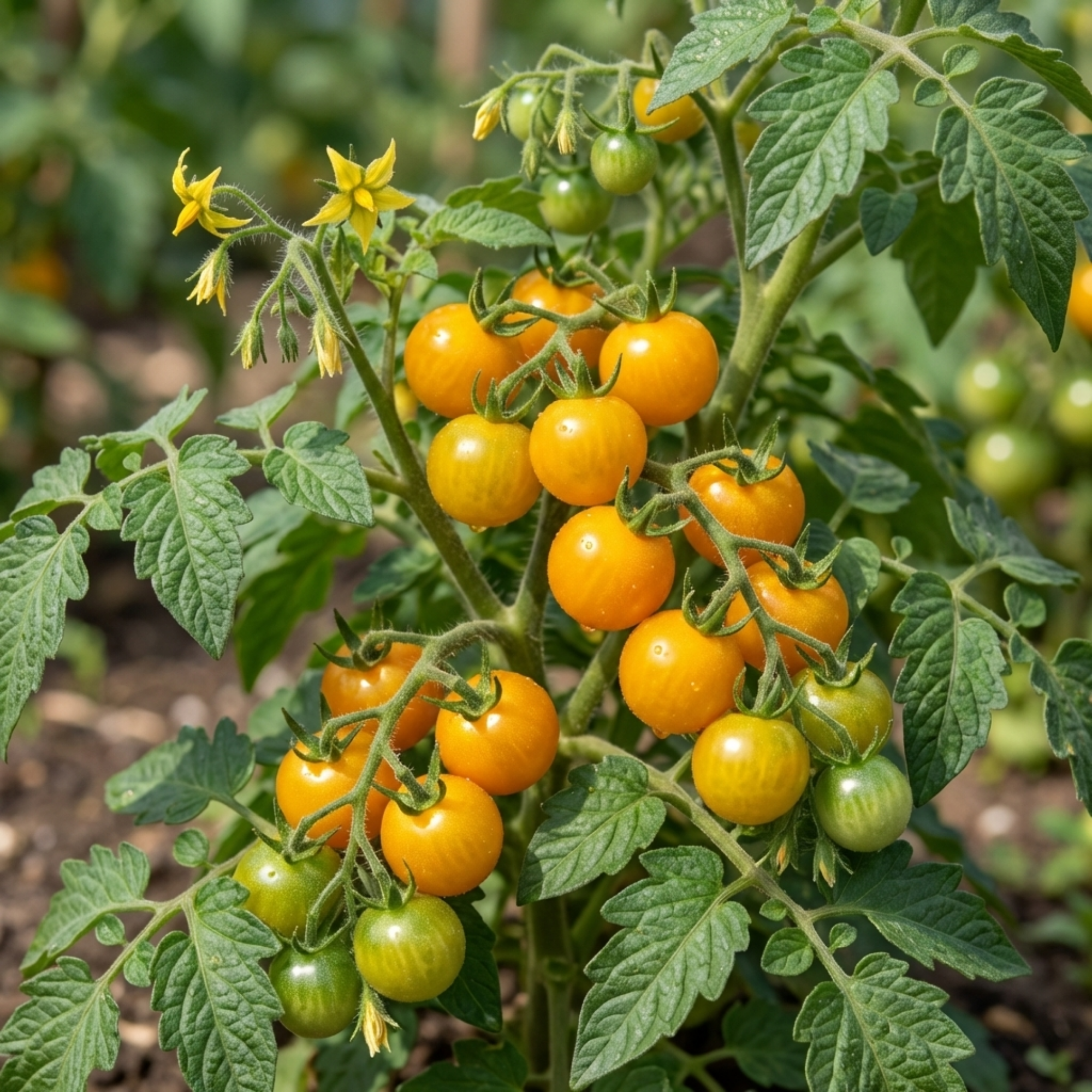 Tomato ‘Honeycomb’ — Fruit Plant / Tender Annual, 10.5cm Pot (Set of 3 or 6)
