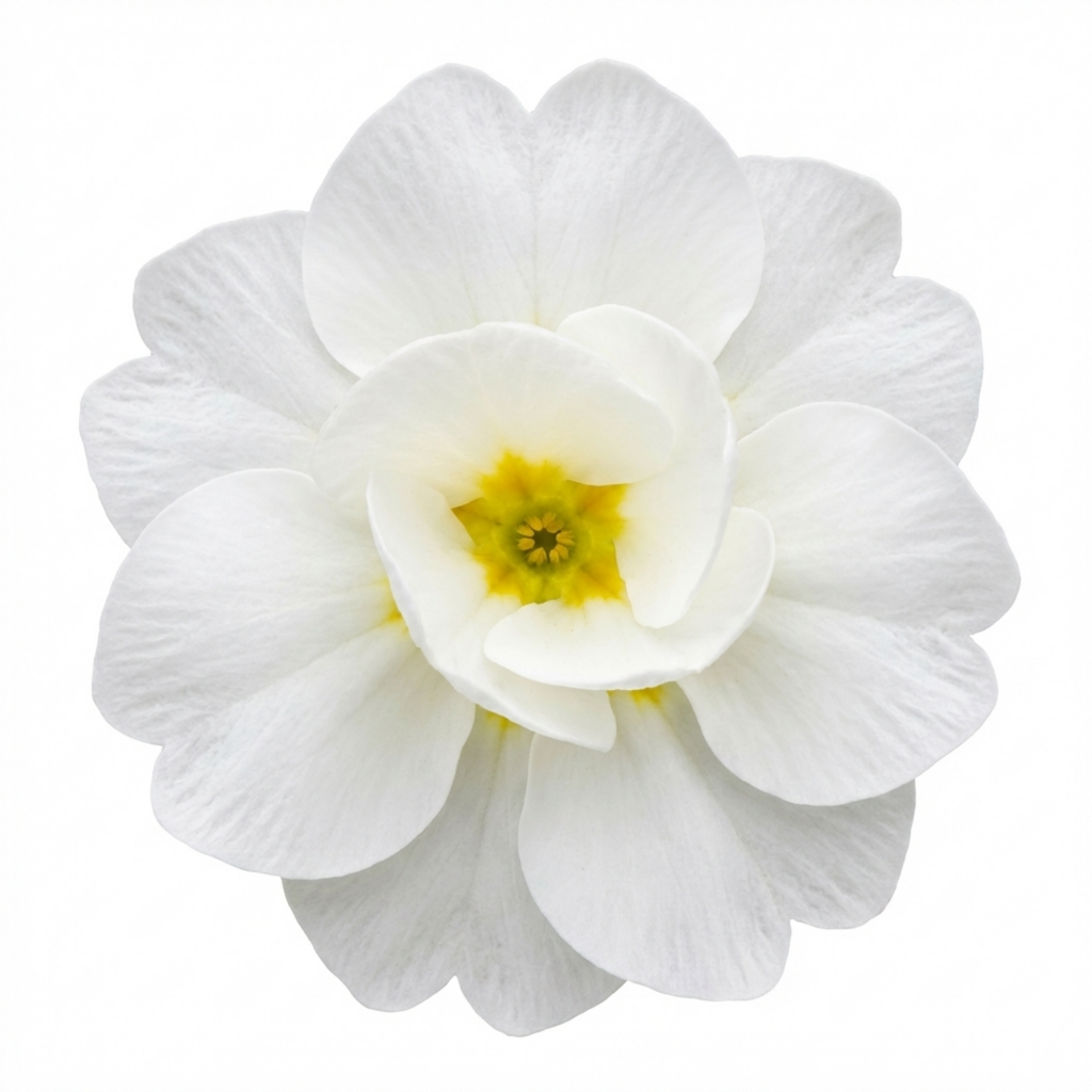 Primula ‘Queen White’ — Hardy Perennial, Bee-Friendly, 1L Pot (Set of 3 or 6)