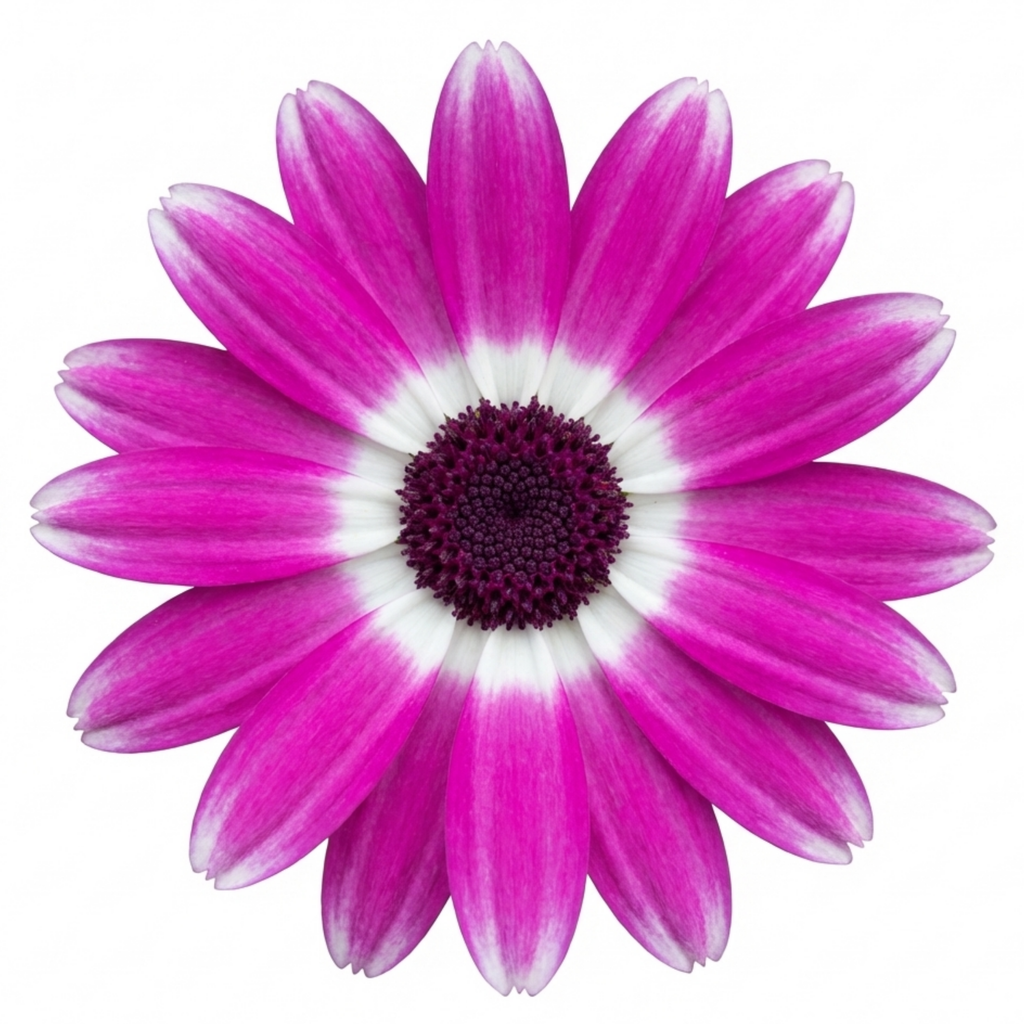 Senetti ‘Magenta Bicolour Pericallis’ — Bedding Plant, Bee-Friendly, 17cm Pot