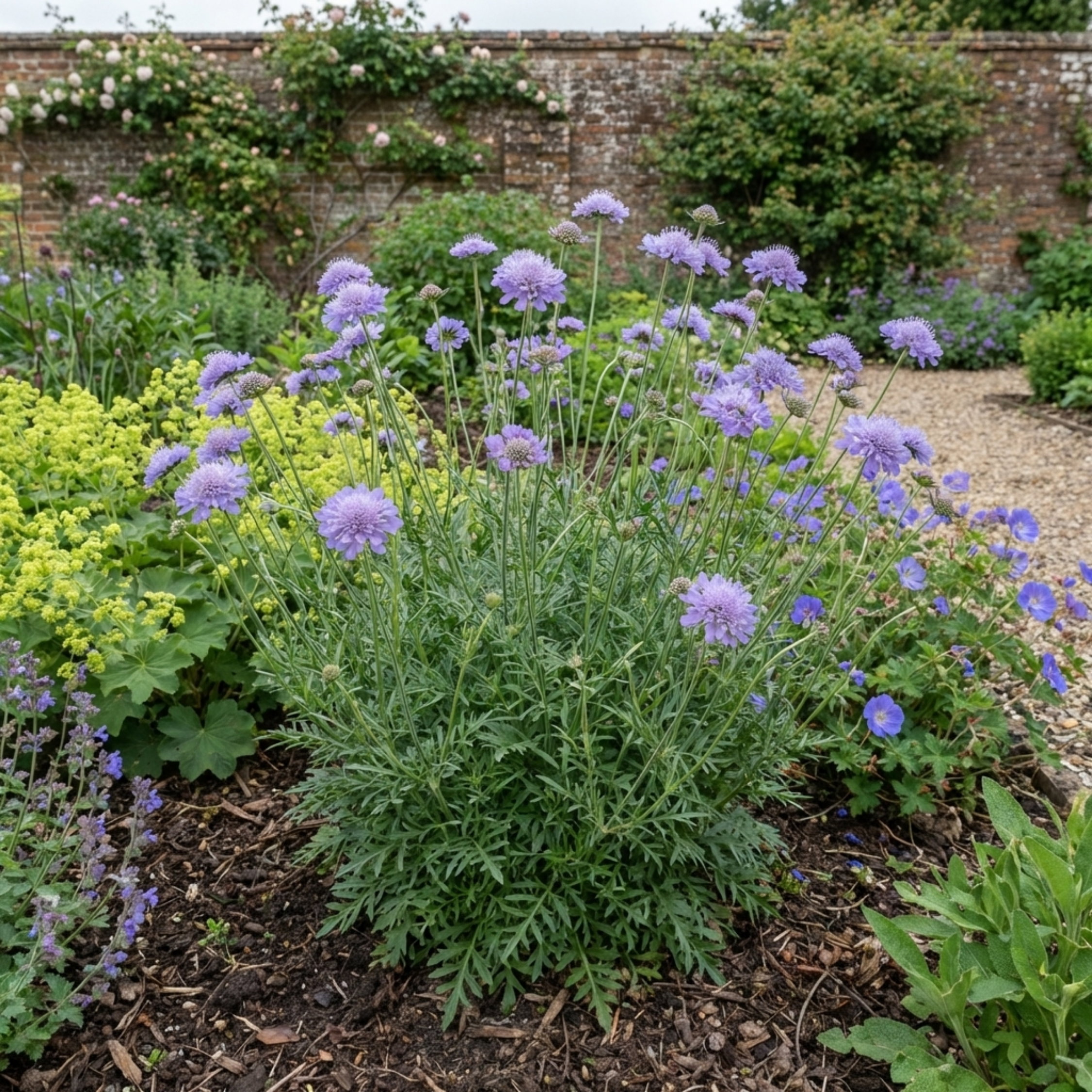 Scabious ‘Butterfly Blue’ — Hardy Perennial, Bee-Friendly, 2L Pot