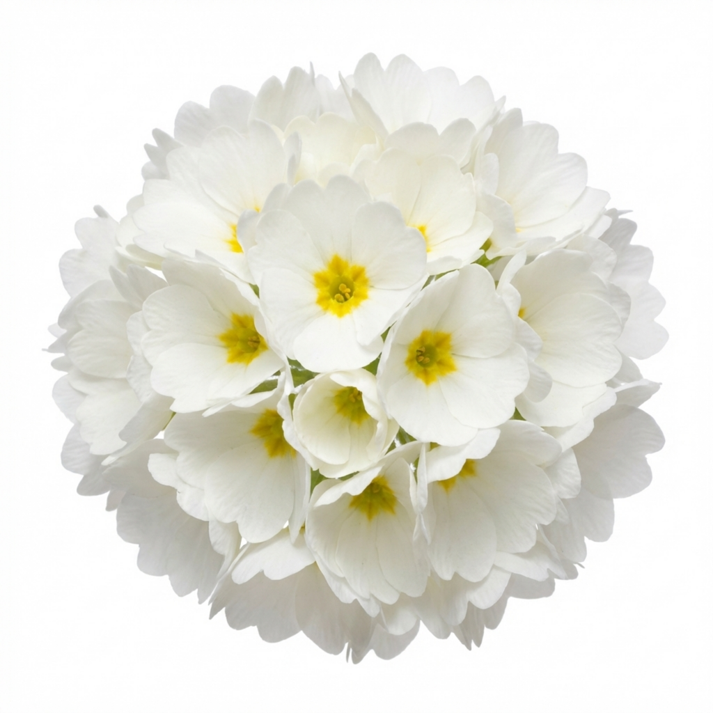 Primula ‘Little Queen White’ — Hardy Perennial, Bee-Friendly, 1L Pot (Set of 3 or 6)