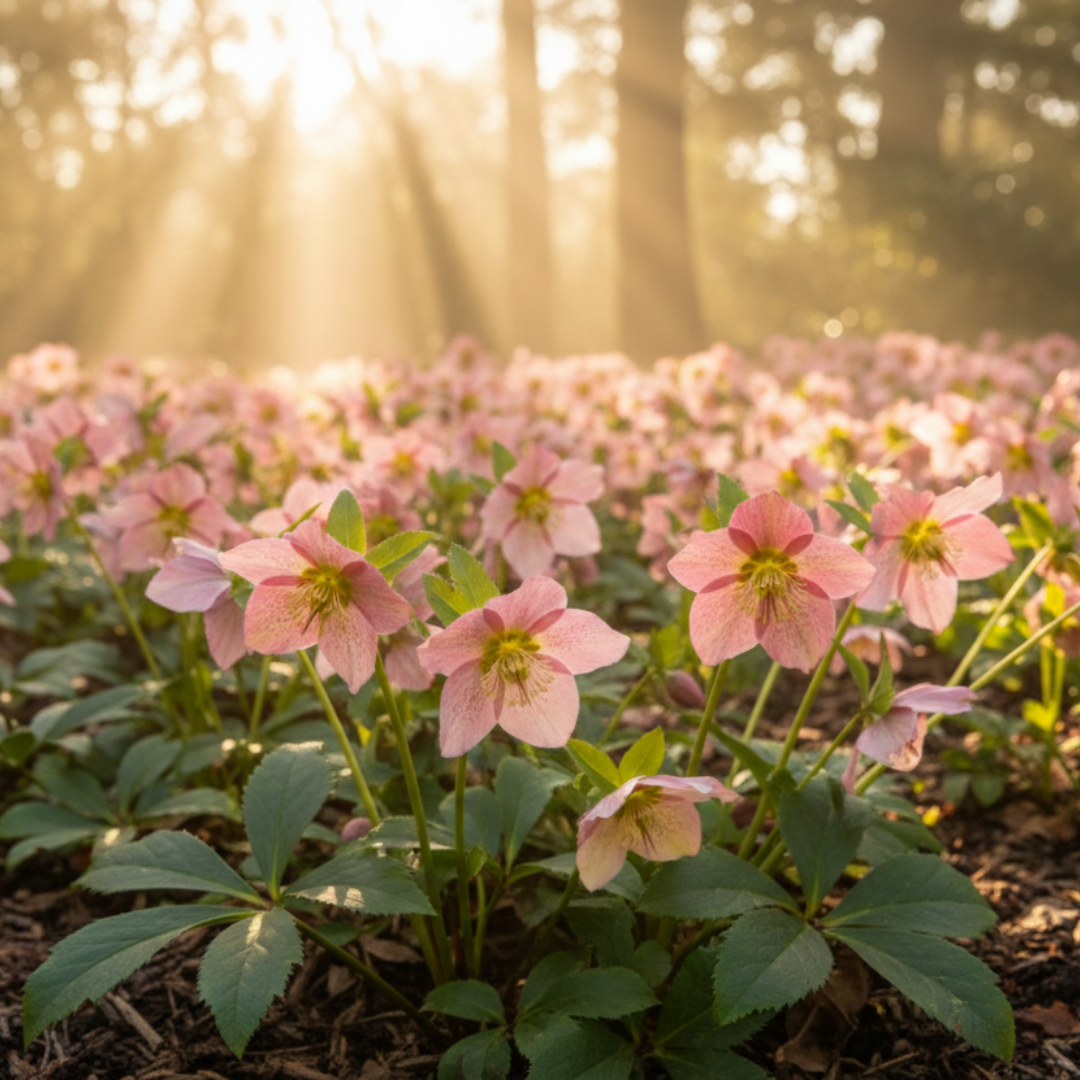 Hellebore ‘Rosemary’ — Edible Plant, Bee-Friendly, 2L Pot