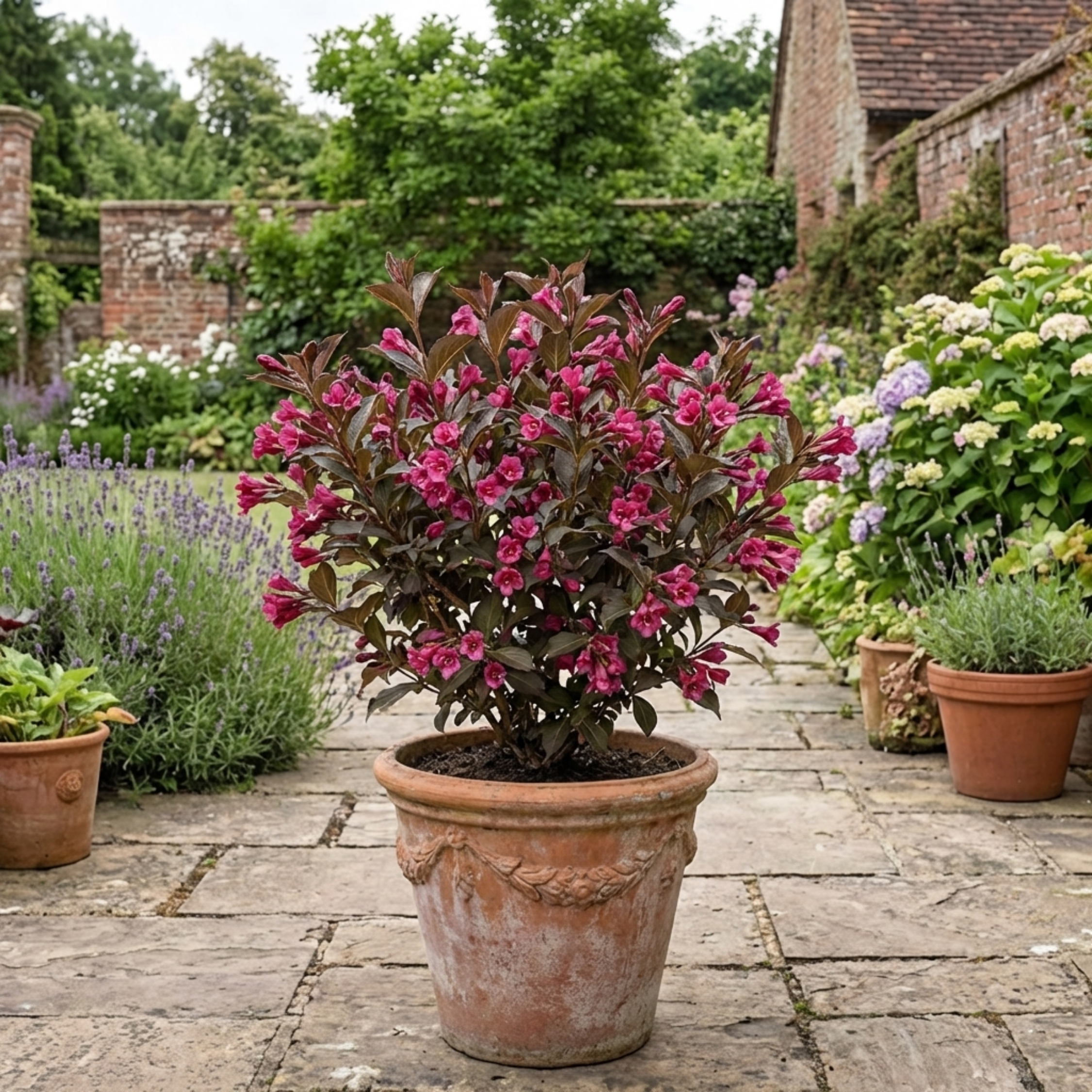 Weigela ‘Florida Victoria’ — Deciduous Shrub, Bee-Friendly, 2L Pot