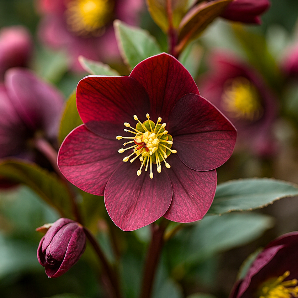 Hellebore ‘Star of Passion’ — Hardy Perennial, Bee-Friendly, 2L Pot