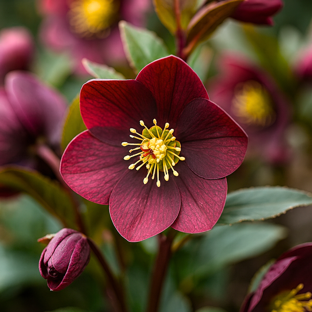 Hellebore ‘Star of Passion’ — Hardy Perennial, Bee-Friendly, 2L Pot