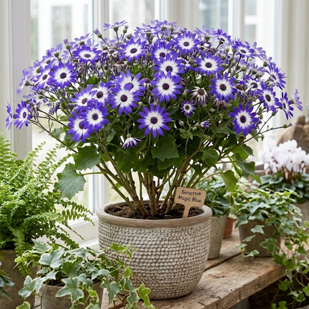 Senetti 'Magic Blue' — Bedding Plant, Bee-Friendly, 2L Pot