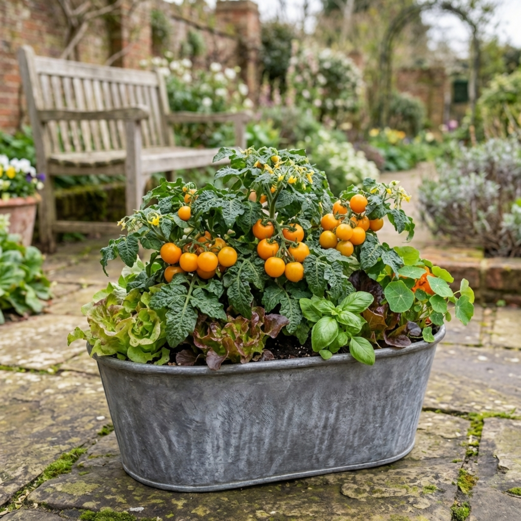 Tomato ‘Honeycomb’ — Fruit Plant / Tender Annual, 10.5cm Pot (Set of 3 or 6)