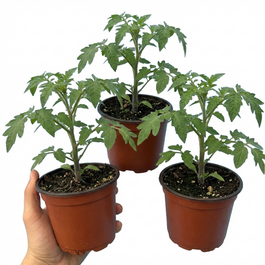 Tomato ‘Lemon Sherbet’ — Fruit Plant / Tender Annual, 10.5cm Pot (Set of 3 or 6)