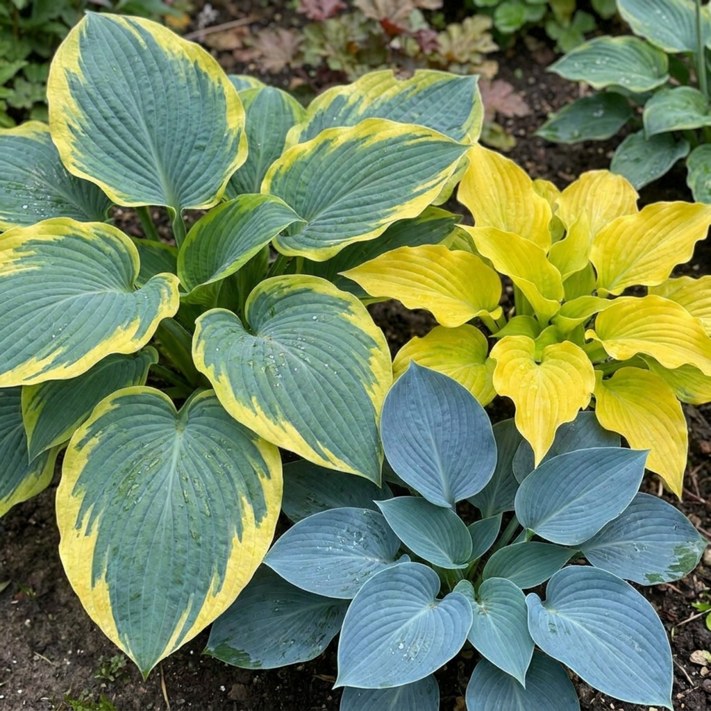 Hosta ‘Growers' Mix’ — Herbaceous Perennial, Bee-Friendly, 1L Pot (Set of 3 or 6)