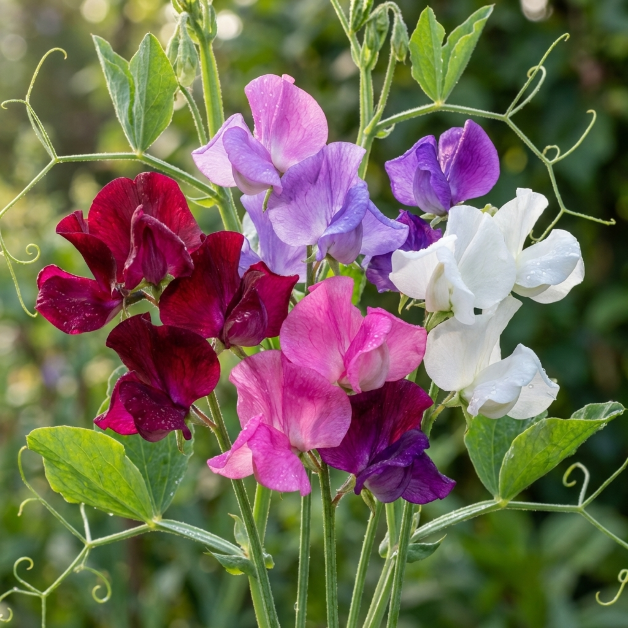 Lathyrus ‘Mammoth’ — Hardy Annual Climber, Bee-Friendly, 10.5cm Pot (Set of 3 or 6)