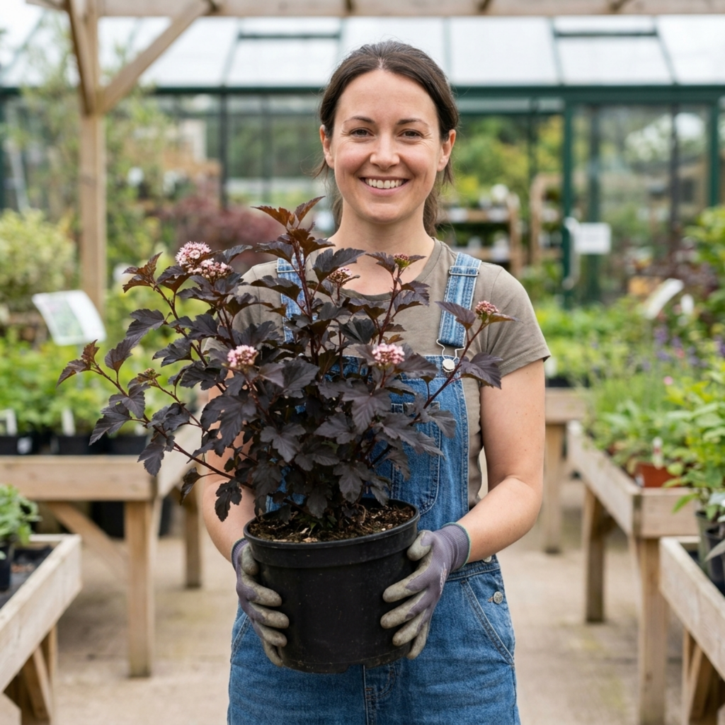 Physocarpus ‘Diabolo’ — Hardy Deciduous Shrub, Bee-Friendly, 3L Pot