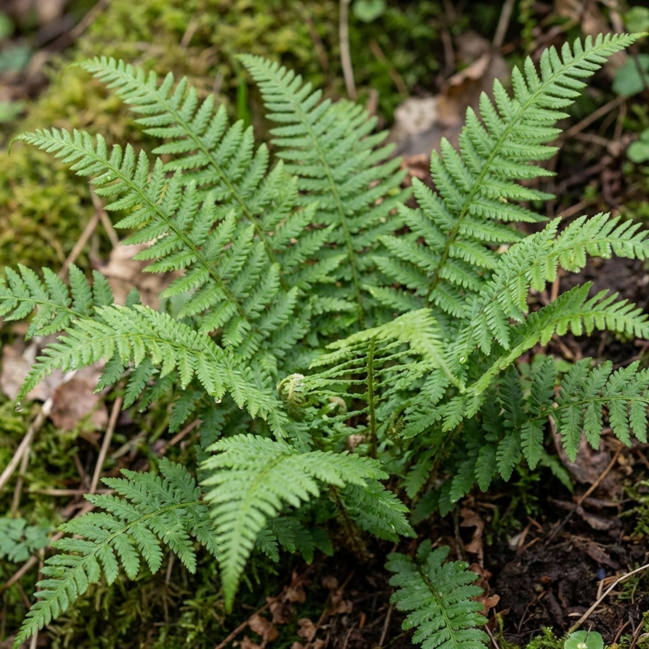 Soft ‘Shield’ — Evergreen Perennial Fern, 1L Pot (Set of 3 or 6)