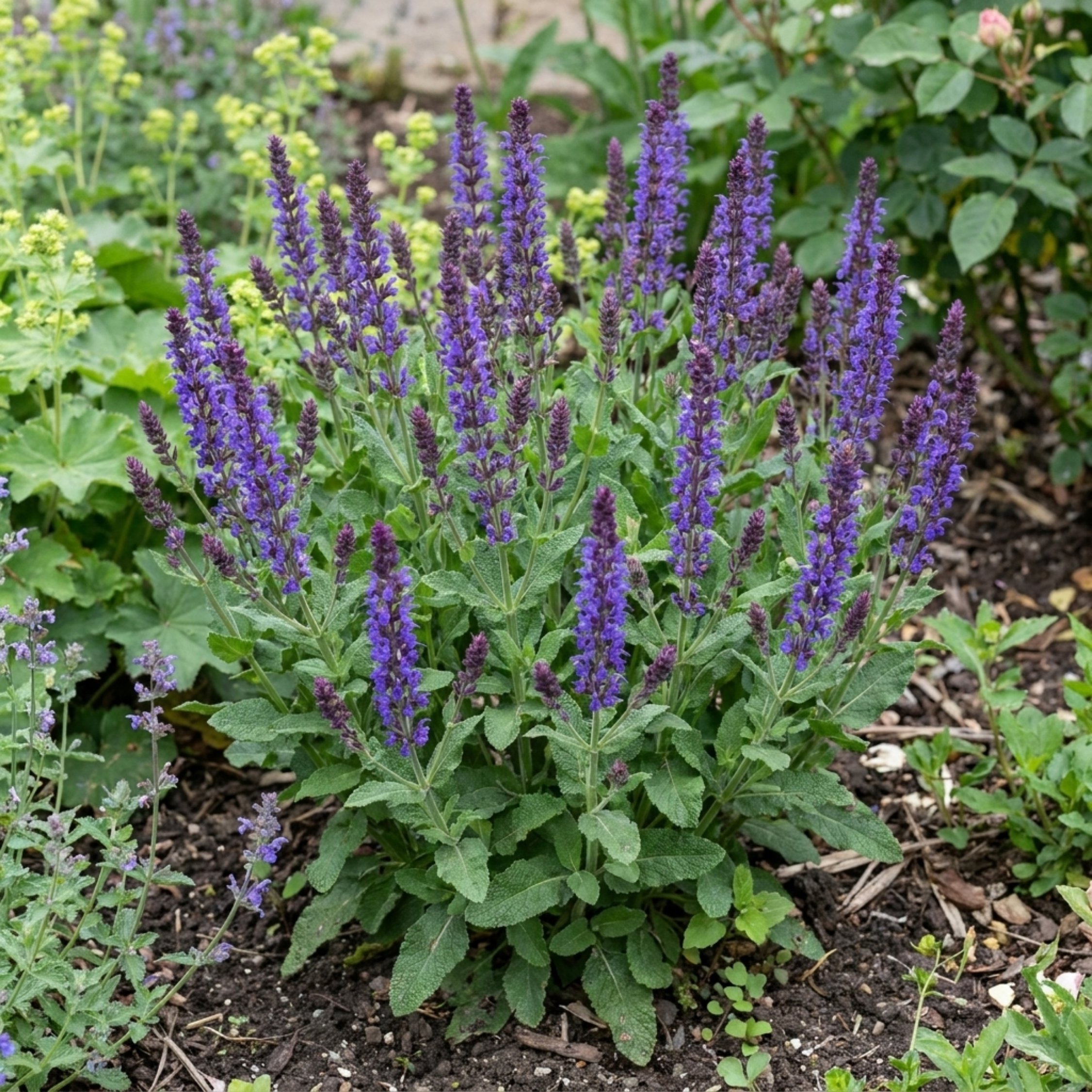 Salvia ‘East Friesland’ — Herbaceous Perennial, Bee-Friendly, 17cm Pot