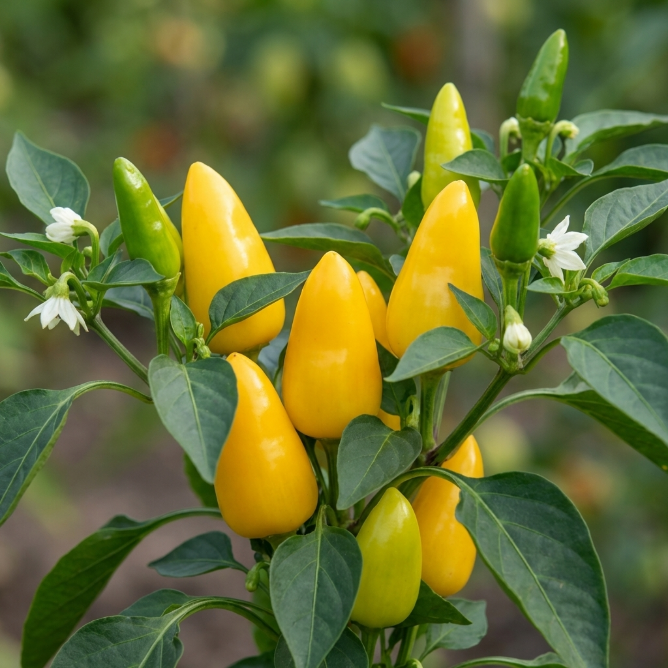 Sweet Pepper 'Astor' — Edible Annual, 10.5cm Pot (Set of 3 or 6)