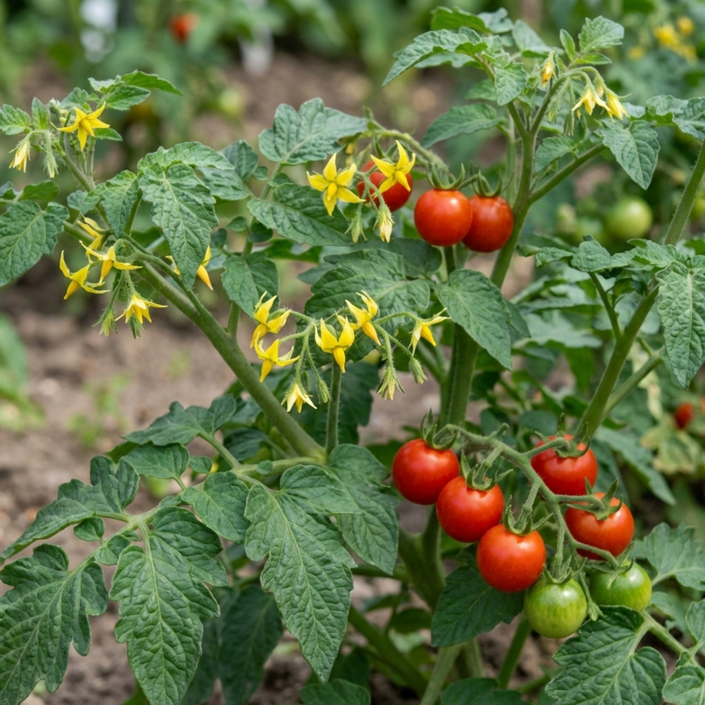 Tomato ‘Previa Tomato’ — Tender Annual Vegetable (grafted), 1L Pot (Set of 3 or 6)