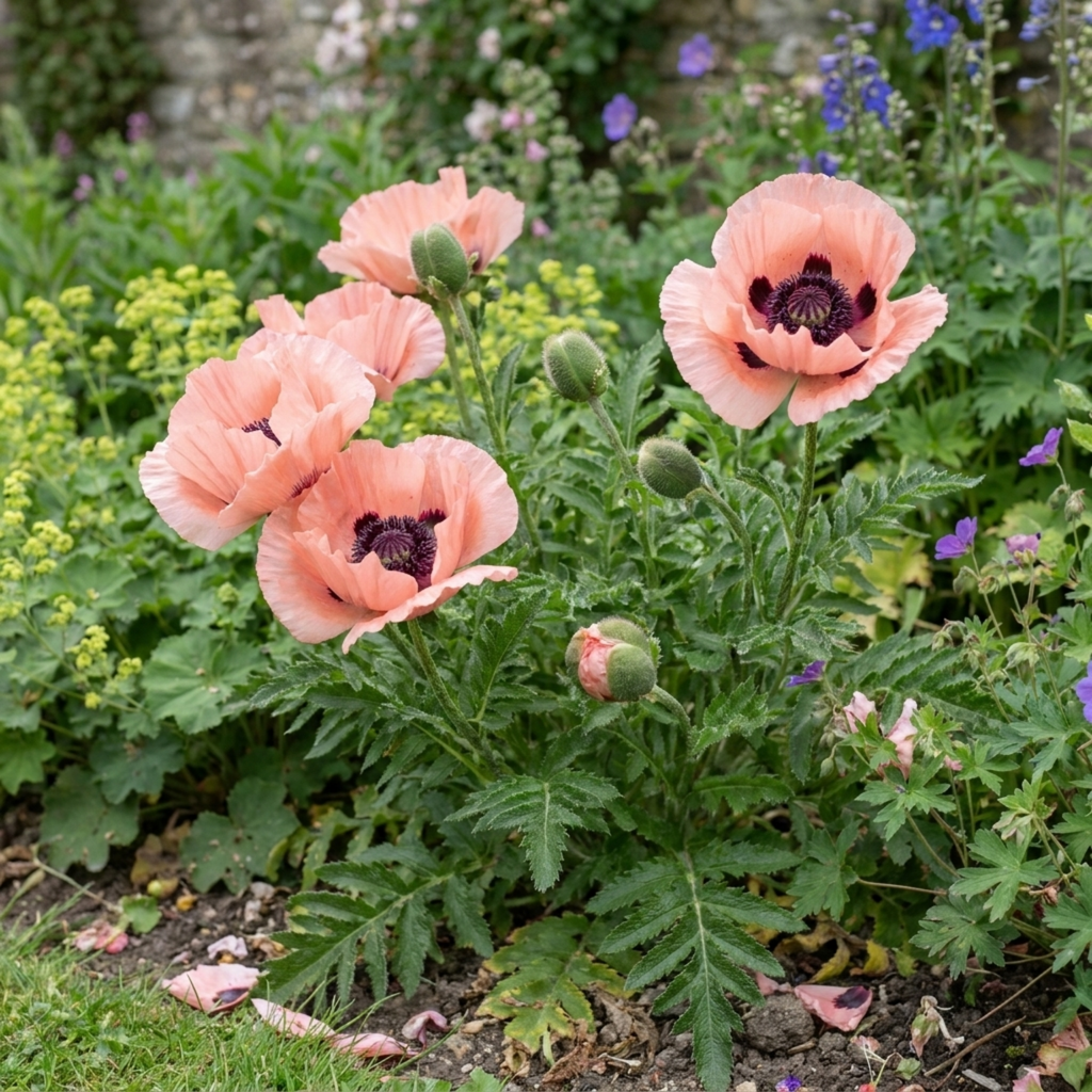 Papaver ‘Waltzing Elisabeth’ — Herbaceous Perennial, Bee-Friendly, 19cm Pot