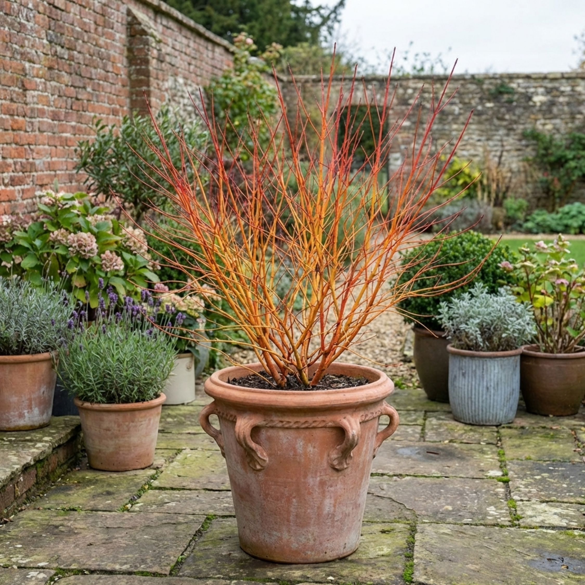 Cornus ‘Midwinter Fire’ — Deciduous Shrub, Bee-Friendly, 3L Pot