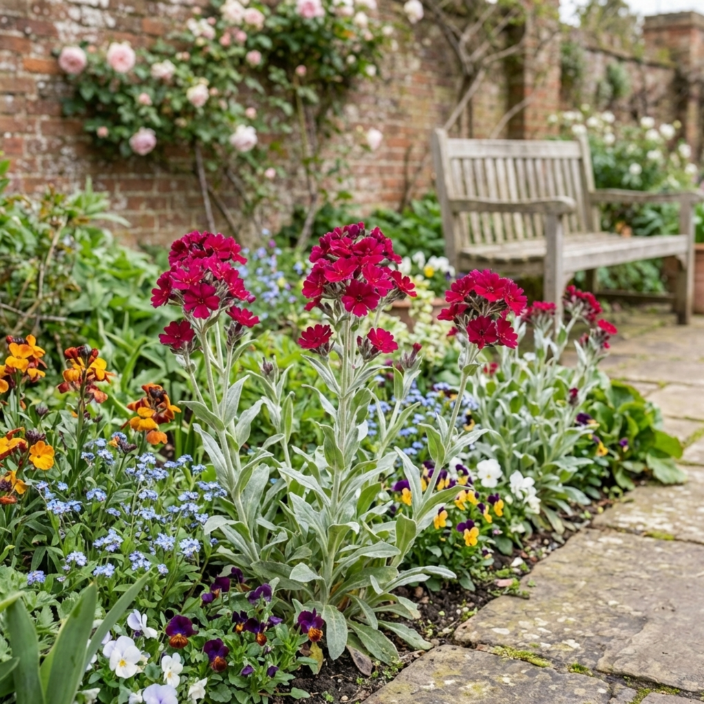 Lychnis ‘Rose Campion’ — Hardy Perennial, Bee-Friendly, 1L Pot (Set of 3 or 6)