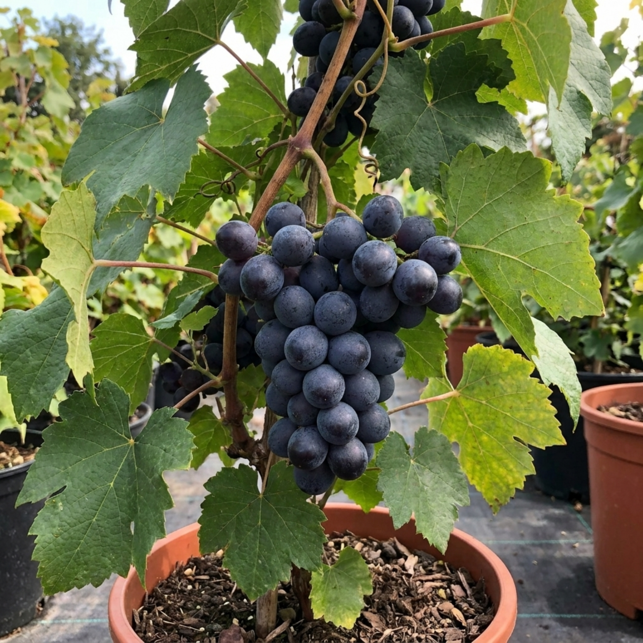 Grape ‘Vine’ — Hardy Deciduous Climbing Vine, 3L Pot