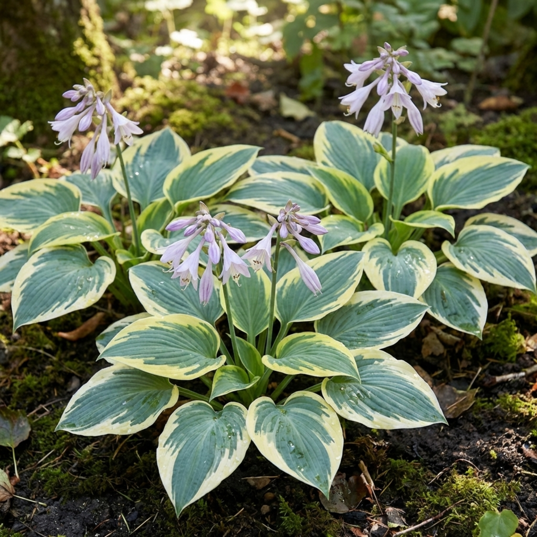 Hosta 'First Frost' — Plantain Lily, Hardy Perennial, 1L Pot (Set of 3 or 6)
