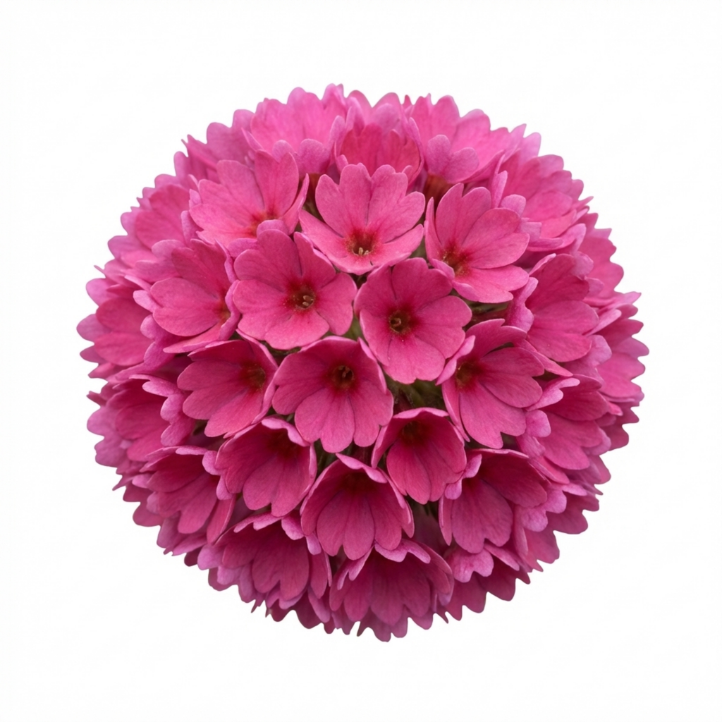 Primula ‘Denticulata Deep Rose’ — Hardy Perennial, Bee-Friendly, 1L Pot (Set of 3 or 6)