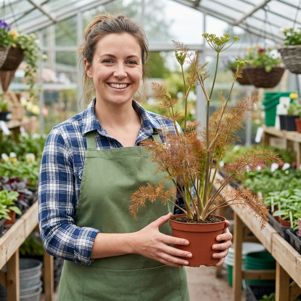 Fennel — Hardy Perennial Herb, Bee-Friendly, 1L Pot (Set of 3 or 6)