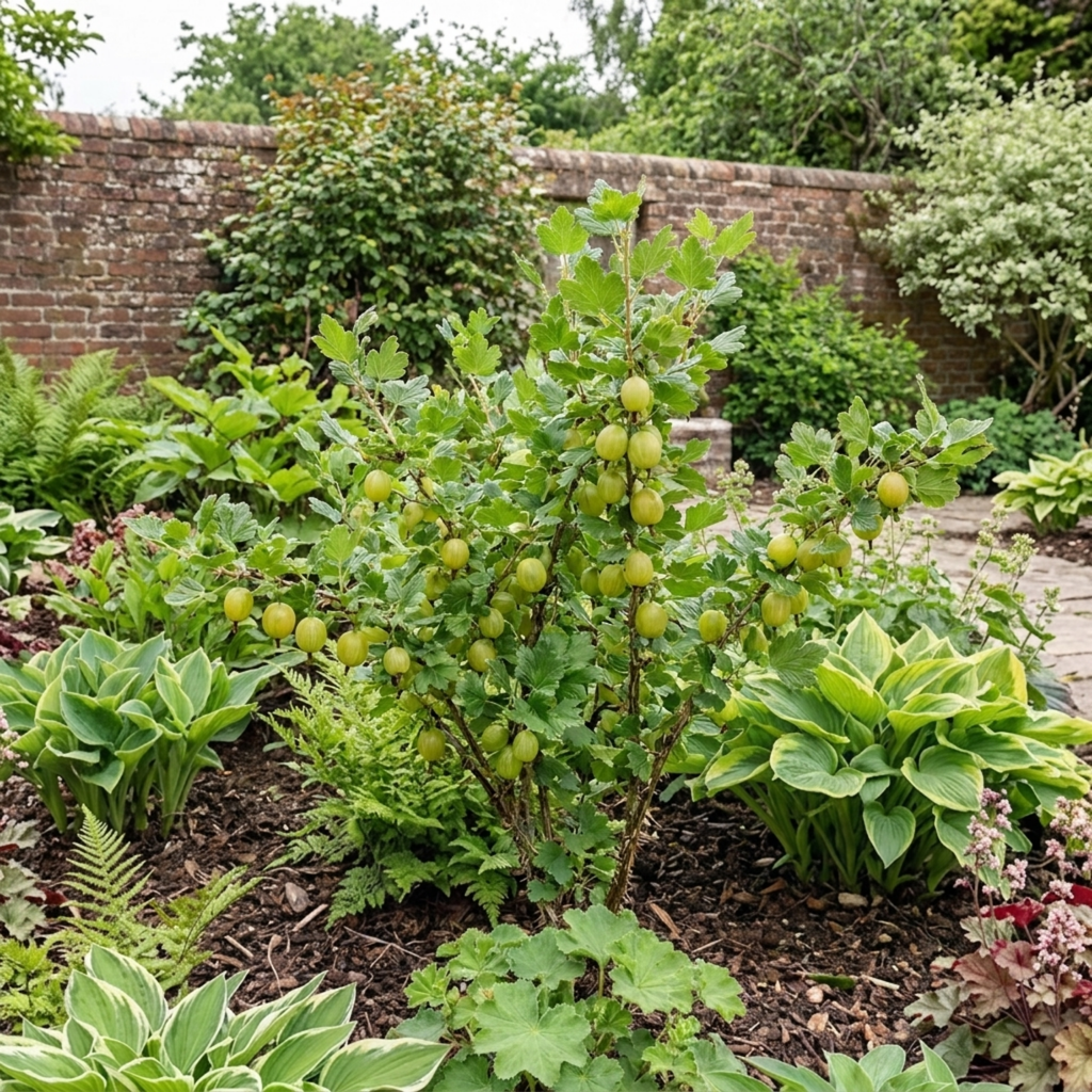 Gooseberry ‘Invicta’ — Hardy Deciduous Fruit Bush, 2L Pot