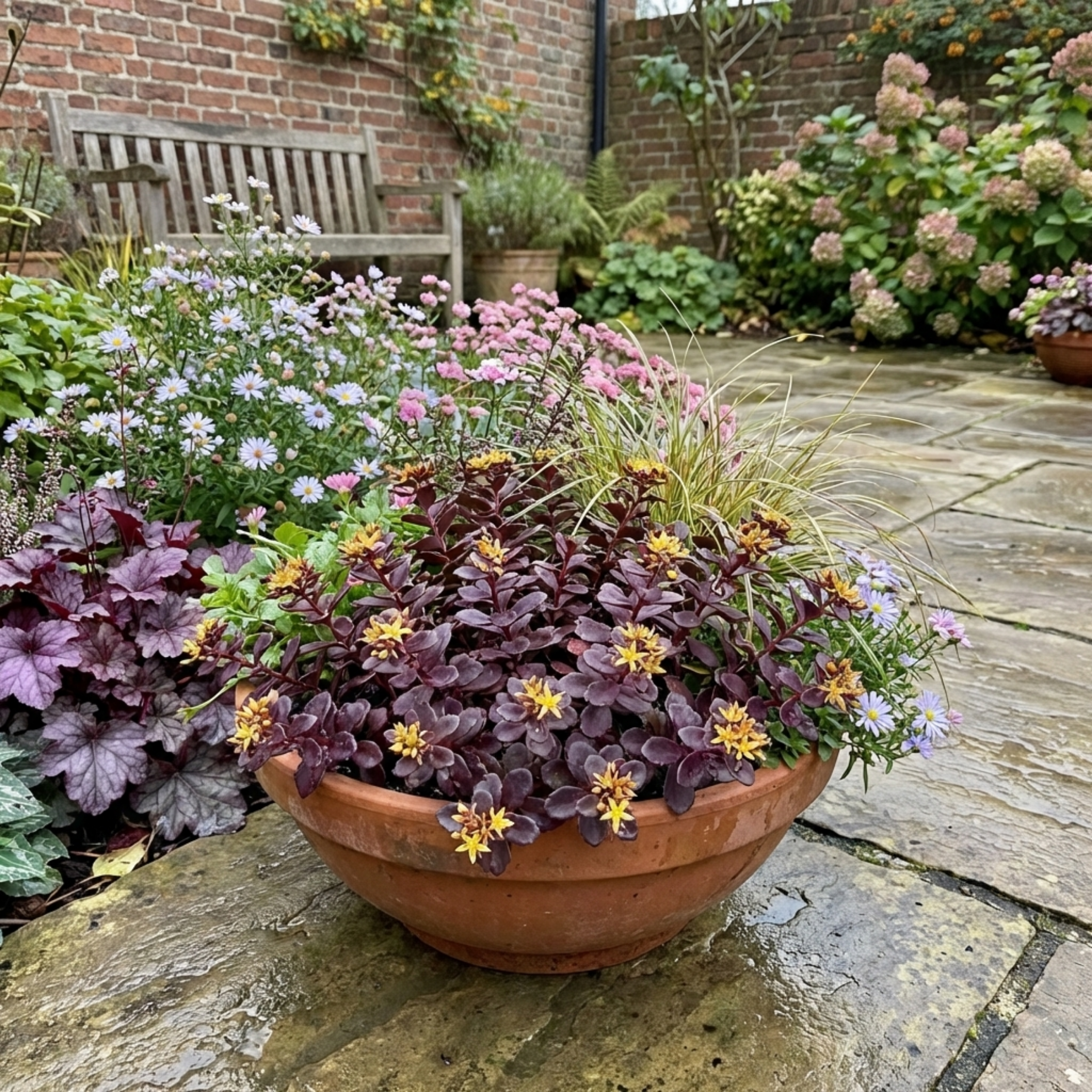Sedum ‘Oracle’ — Hardy Perennial, Bee-Friendly, 11cm Pot (Set of 3 or 6)