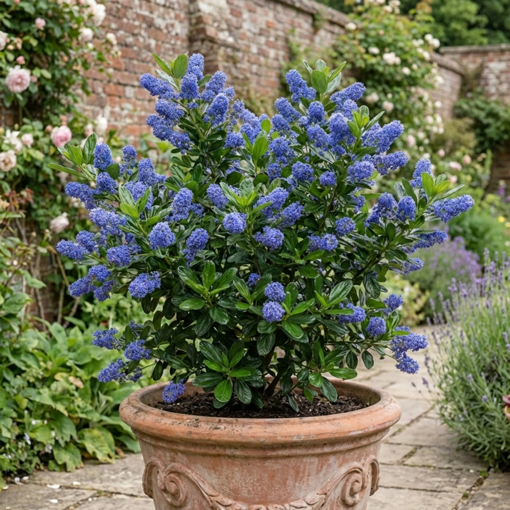 Ceanothus ‘Zanzibar’ — Evergreen Shrub, Bee-Friendly, 3L Pot