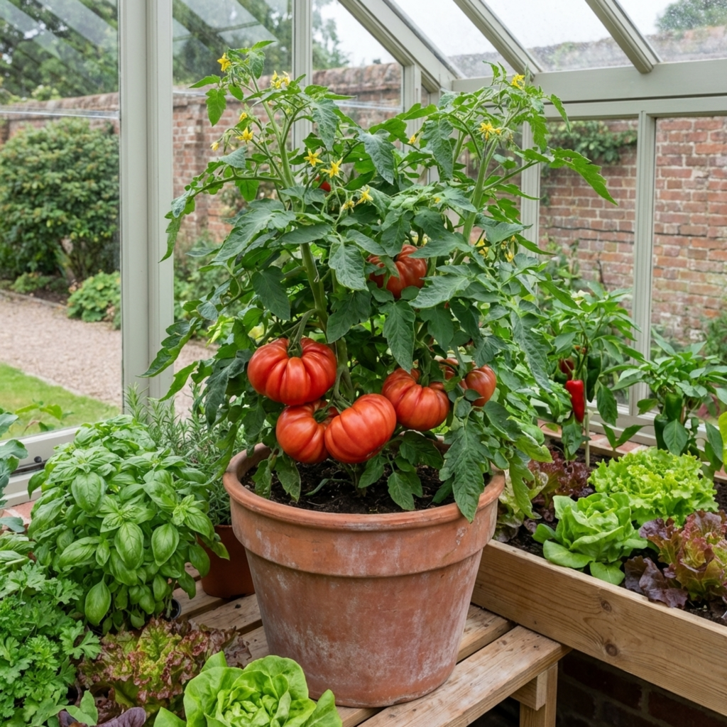 Tomato ‘Supersteak’ — Fruit Plant / Tender Annual, 10.5cm Pot (Set of 3 or 6)