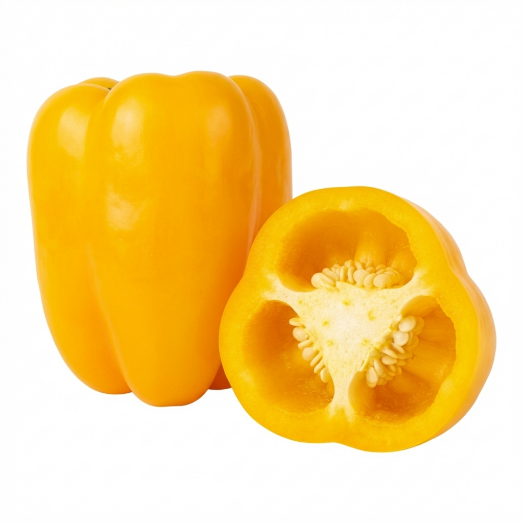 Sweet ‘Pepper Snack Yellow’ — Tender Annual Vegetable, 10.5cm Pot (Set of 3 or 6)