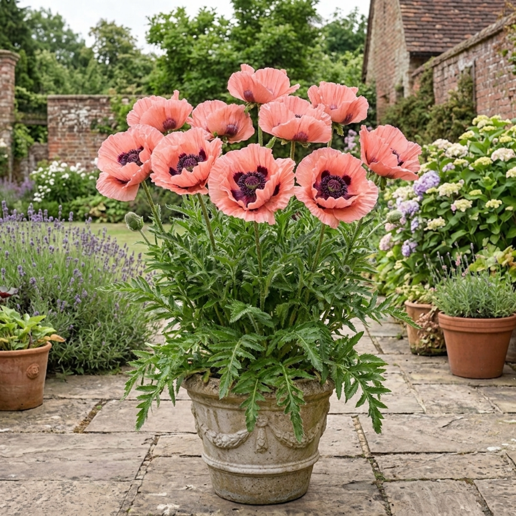 Papaver ‘Waltzing Elisabeth’ — Herbaceous Perennial, Bee-Friendly, 19cm Pot