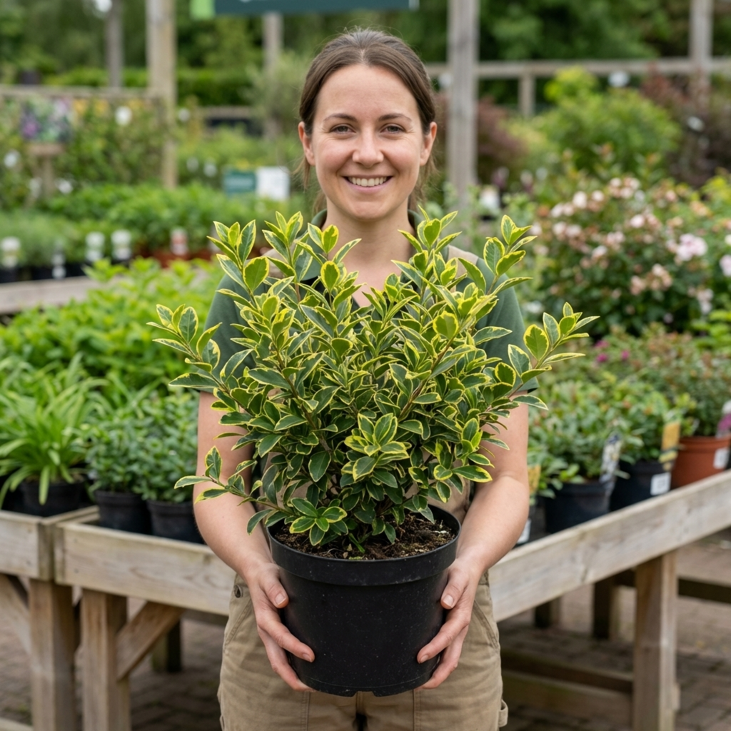 Ligustrum ‘Muster Privet Hedging’ — Semi-evergreen to Evergreen Shrub, Bee-Friendly, 19cm Pot