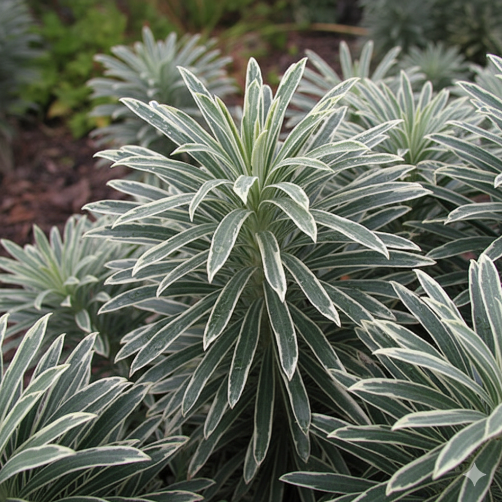 Euphorbia ‘Silver Edge’ — Hardy Shrub, 3L Pot