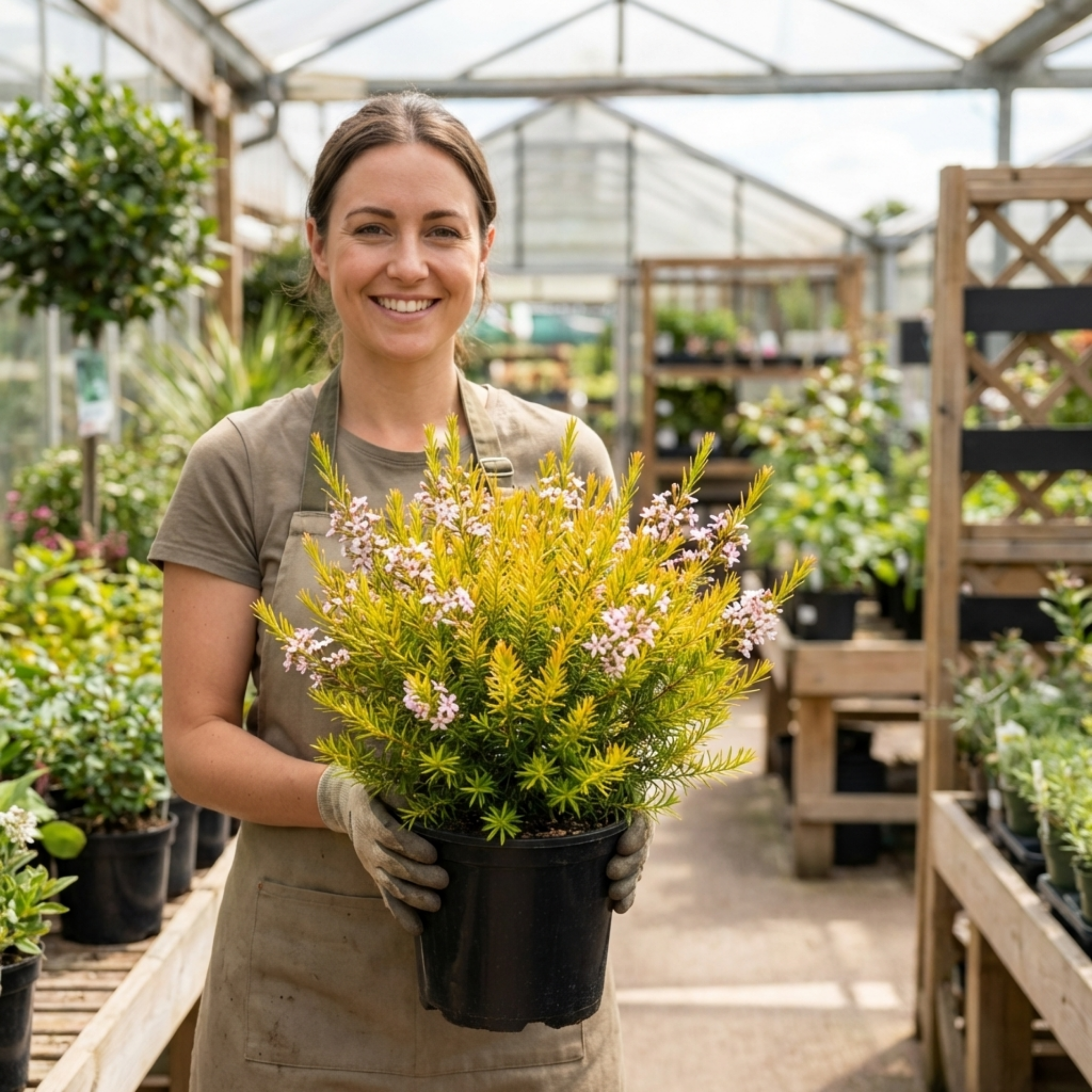 Diosma ‘Sunset Gold’ — Evergreen Shrub, Bee-Friendly, 3L Pot