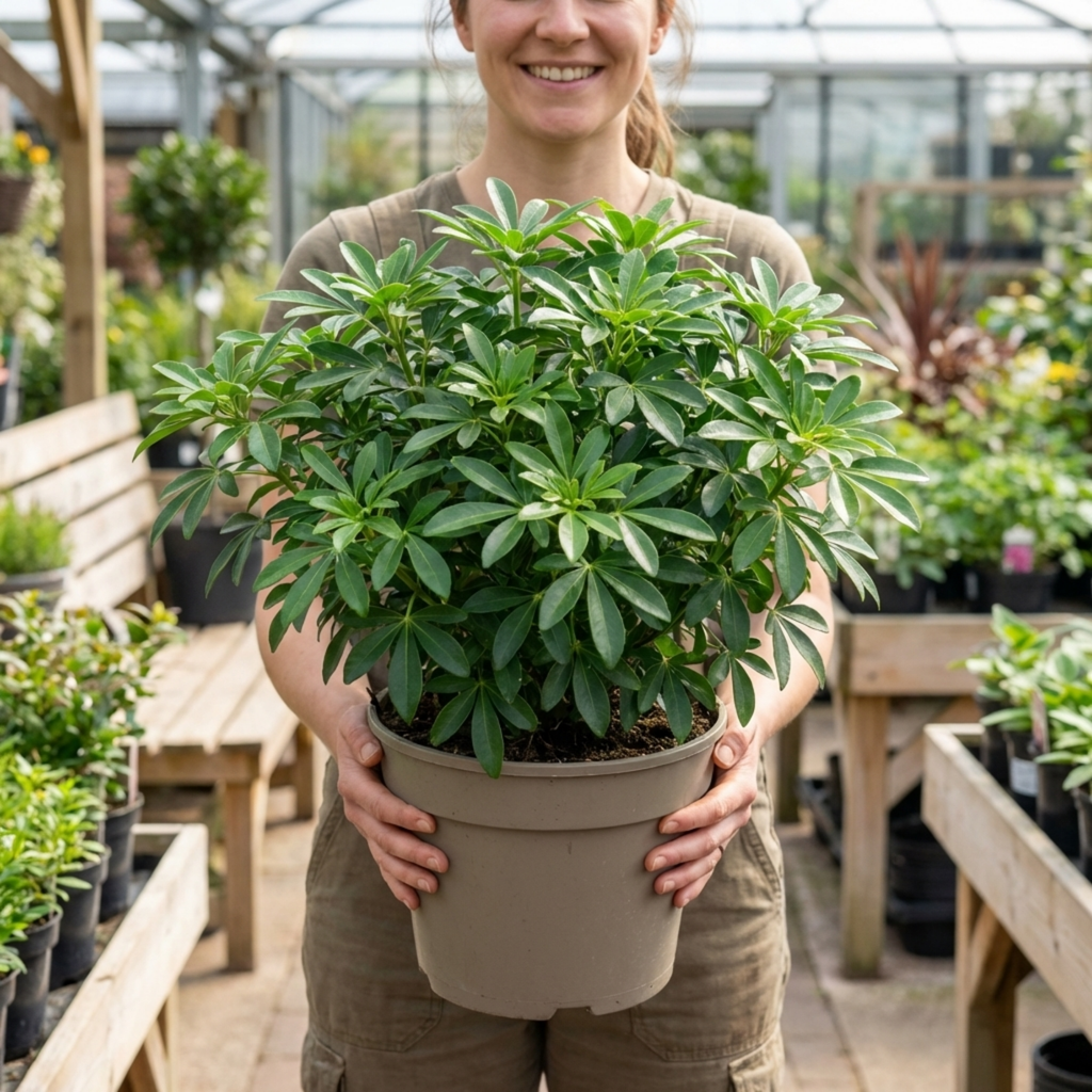 Choisya ‘Greenfingers’ — Evergreen Shrub, Bee-Friendly, 19cm Pot